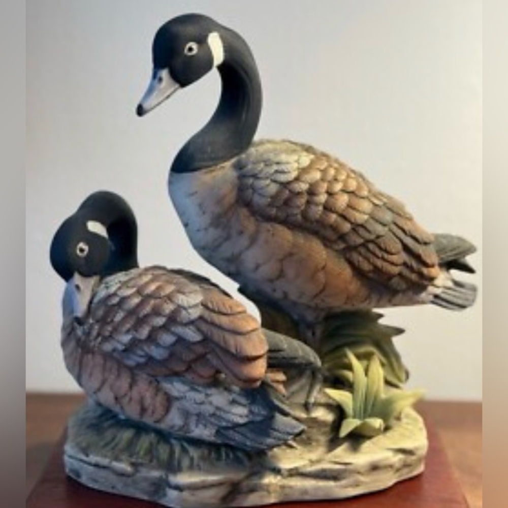 Andrea Sadek Porcelain Vintage Canada Goose Porcelain Sculpture